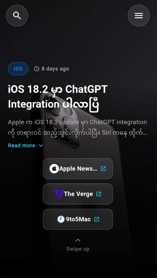 M9 Lite App Screenshot